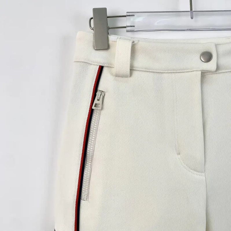 Dior Dior Women's Casual Pants in Off-White 0089 Size 23" - 3 Thumbnail