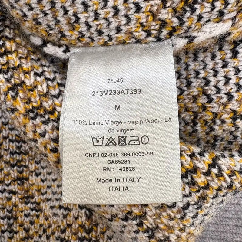 Dior Dior Gray Wool Long Sleeve Cardigan 0089 Size M / US 6-8 / IT 42-44 - 8 Thumbnail