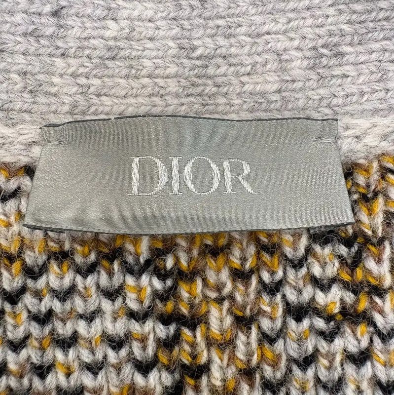 Dior Dior Gray Wool Long Sleeve Cardigan 0089 Size M / US 6-8 / IT 42-44 - 7 Thumbnail