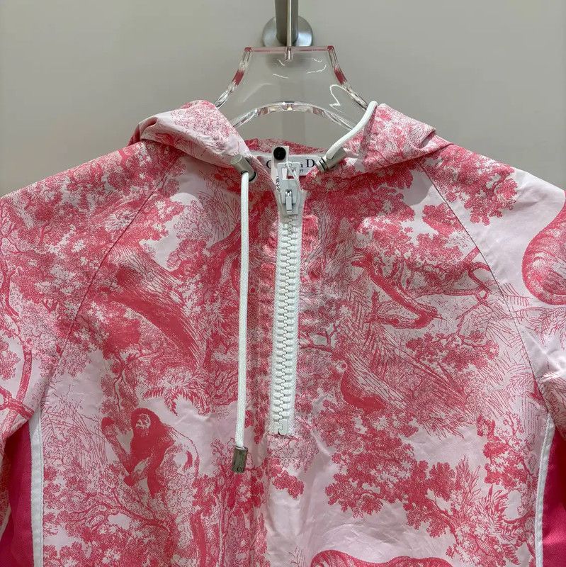 Dior Dior Pink Short Sleeve Cotton Dress 0089 Size S / US 4 / IT 40 - 3 Thumbnail