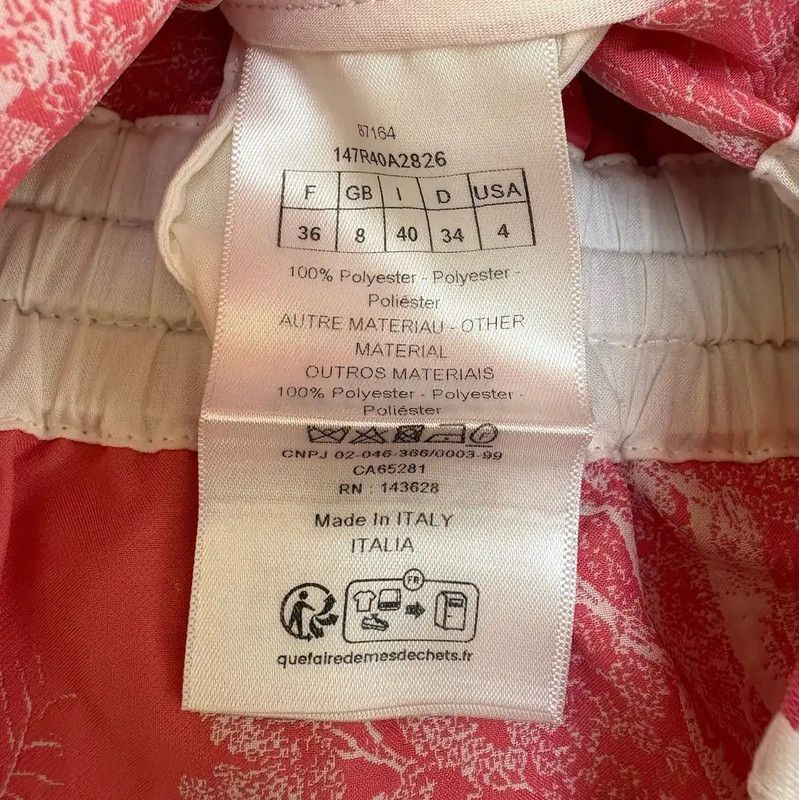 Dior Dior Pink Short Sleeve Cotton Dress 0089 Size S / US 4 / IT 40 - 9 Thumbnail