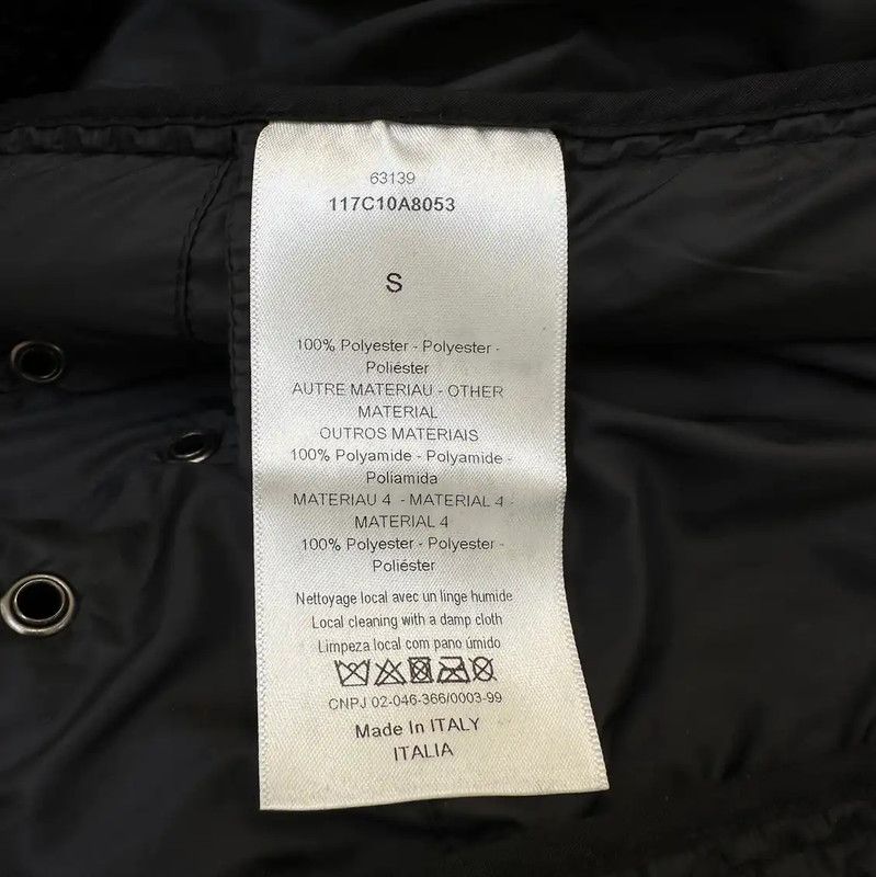 Dior Dior Black Mesh Long Trench Coat for Women 0089 Size S / US 4 / IT 40 - 7 Thumbnail