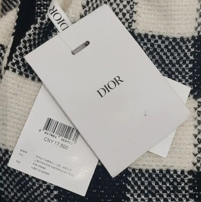 Dior Dior Color Block Wool Dress for Women 0089 Size S / US 4 / IT 40 - 6 Thumbnail