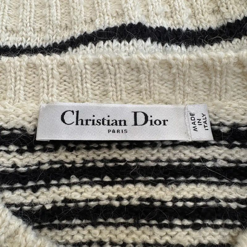 Dior Dior Striped Cotton Short Sleeve Top 0089 Size S / US 4 / IT 40 - 8 Thumbnail