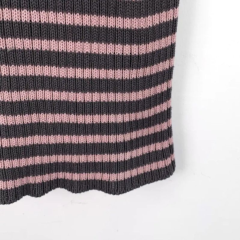 Dior Dior Color Block Cotton Women's Pullover Sweater 0089 Size S / US 4 / IT 40 - 5 Thumbnail