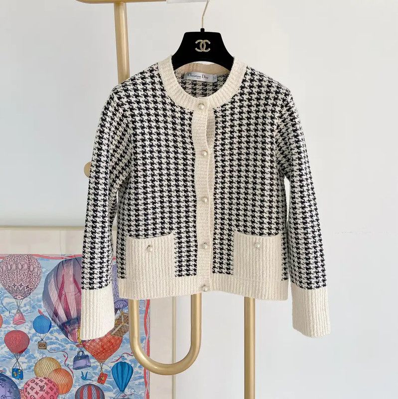 Dior Dior Colorblock Cotton Long Sleeve Sweater 0089 Size S / US 4 / IT 40 - 2 Thumbnail