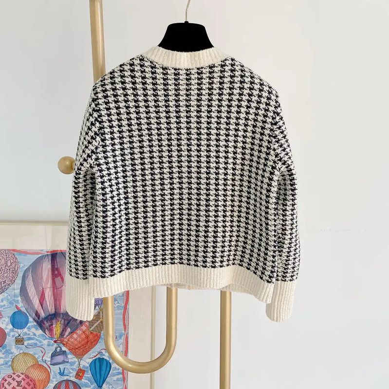 Dior Dior Colorblock Cotton Long Sleeve Sweater 0089 Size S / US 4 / IT 40 - 3 Thumbnail