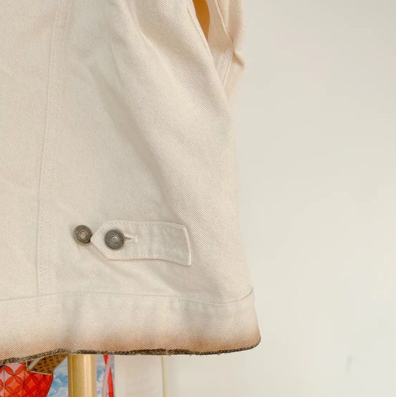 Dior Dior White Cotton Women's Jacket XS Size 0089 Size XS / US 0-2 / IT 36-38 - 5 Thumbnail