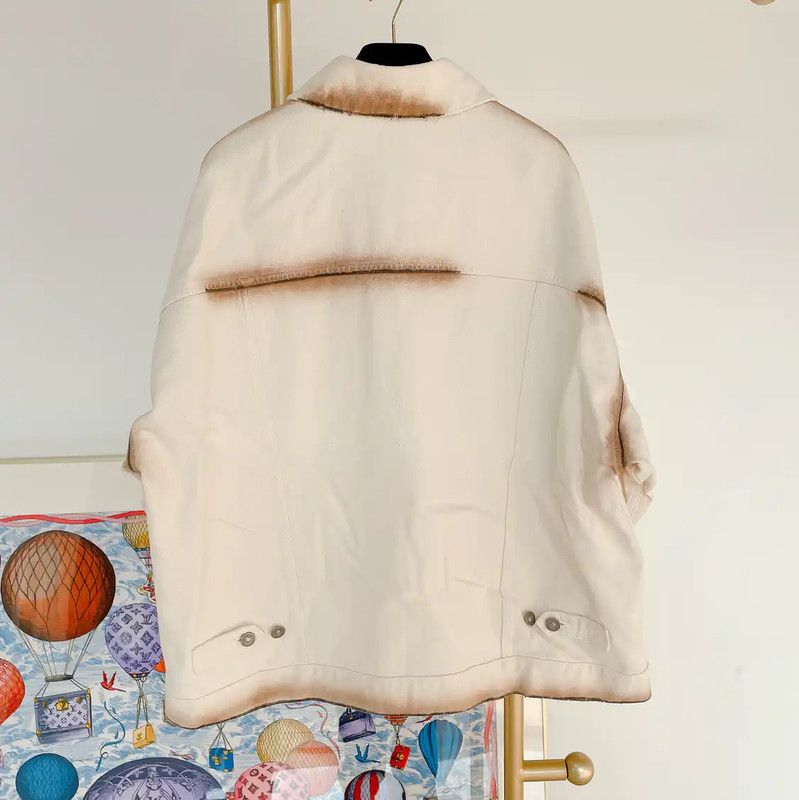 Dior Dior White Cotton Women's Jacket XS Size 0089 Size XS / US 0-2 / IT 36-38 - 2 Thumbnail