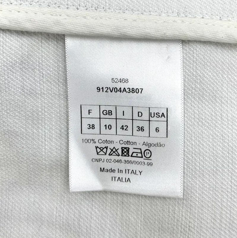 Dior Dior Gray Cotton Jacket for Women 0089 Size S / US 4 / IT 40 - 7 Thumbnail