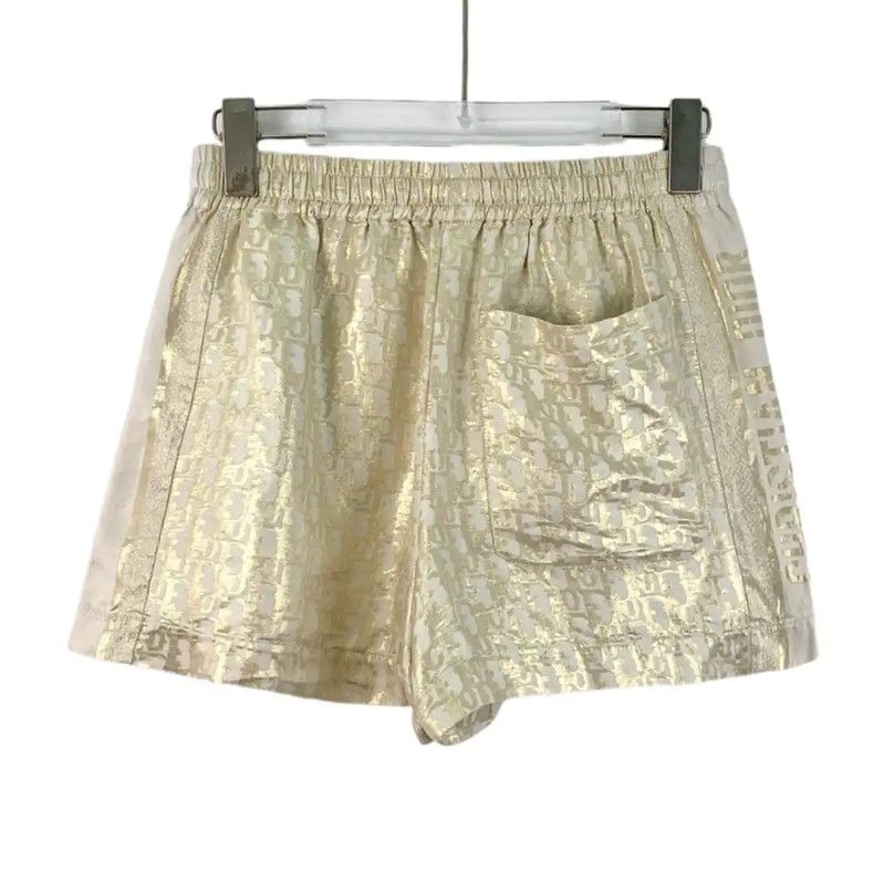 Dior Dior Golden Silk Women's Shorts 0089 Size 23" - 2 Thumbnail