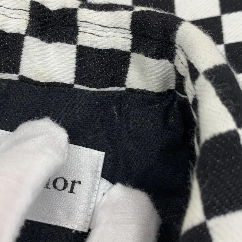 Dior Dior Checkered Cotton Women's Jacket 0089 Size S / US 4 / IT 40 - 9 Thumbnail