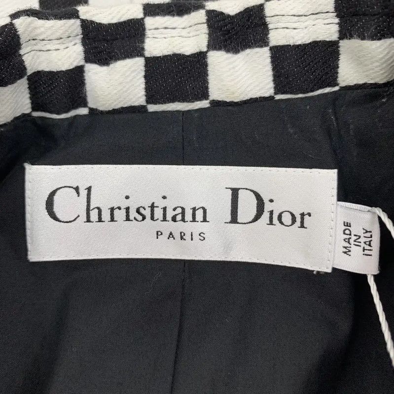 Dior Dior Checkered Cotton Women's Jacket 0089 Size S / US 4 / IT 40 - 5 Thumbnail
