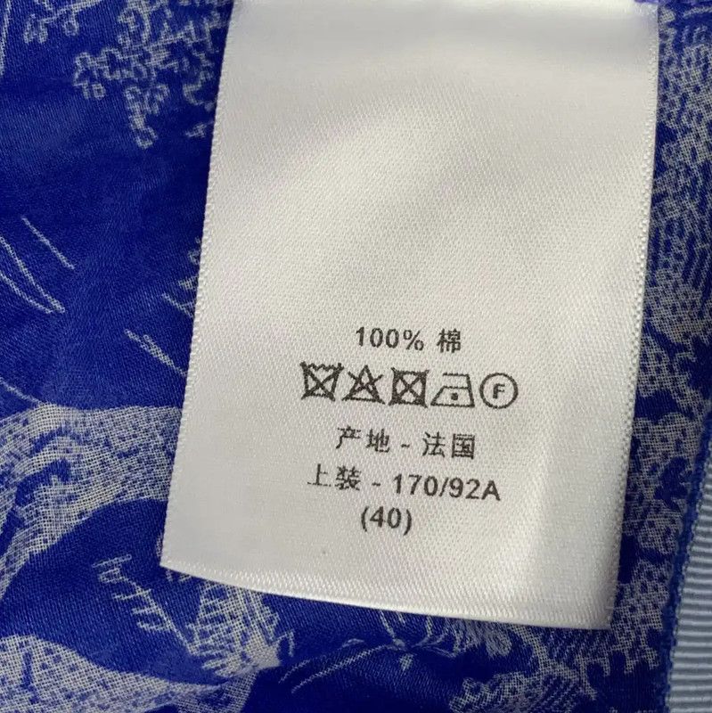 Dior Dior Blue Cotton Women's Dress 0089 Size M / US 6-8 / IT 42-44 - 9 Thumbnail