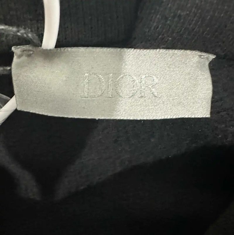 Dior Dior Black Cotton Women's Hoodie 0089 Size L / US 10 / IT 46 - 3 Thumbnail