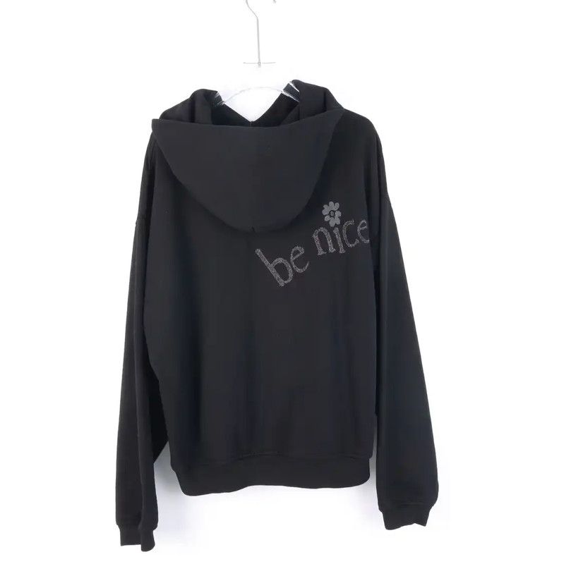 Dior Dior Black Cotton Women's Hoodie 0089 Size L / US 10 / IT 46 - 2 Thumbnail