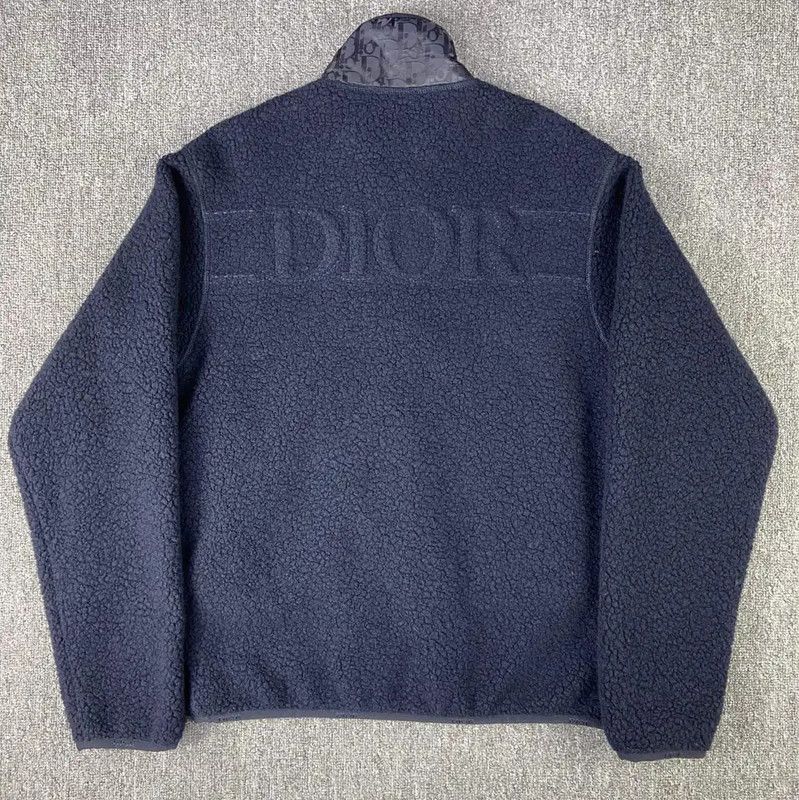 Dior Dior Women's Navy Wool Jacket Size XS 0089 Size XS / US 0-2 / IT 36-38 - 2 Thumbnail