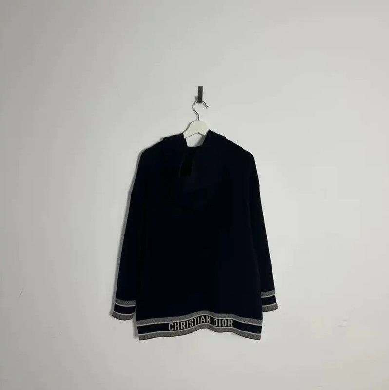 Dior Dior Black Cotton Women’s Cardigan 0089 Size M / US 6-8 / IT 42-44 - 2 Thumbnail