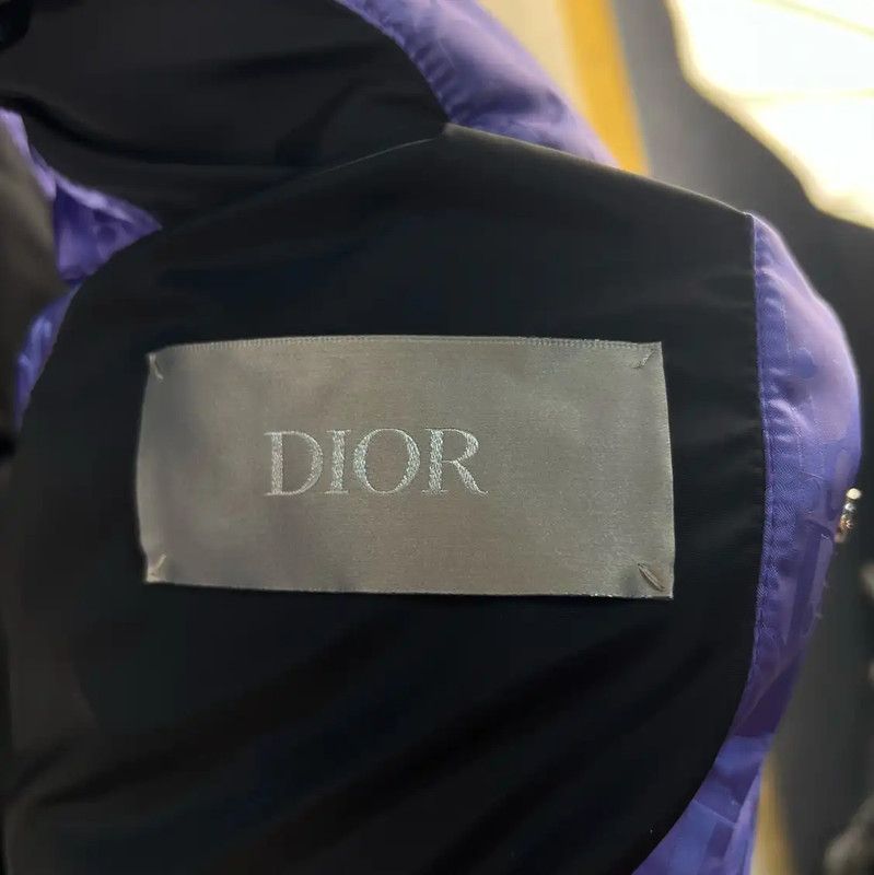 Dior Dior Logo Women’s Winter Vest in Light Purple 0089 Size L / US 10 / IT 46 - 4 Thumbnail