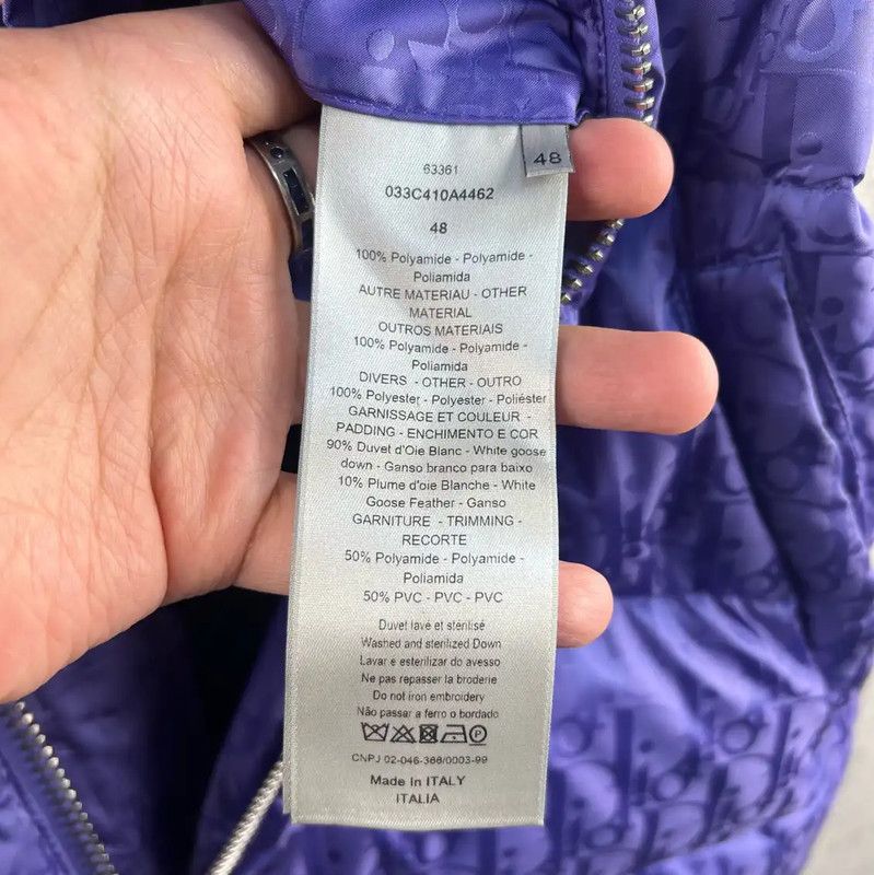Dior Dior Logo Women’s Winter Vest in Light Purple 0089 Size L / US 10 / IT 46 - 5 Thumbnail