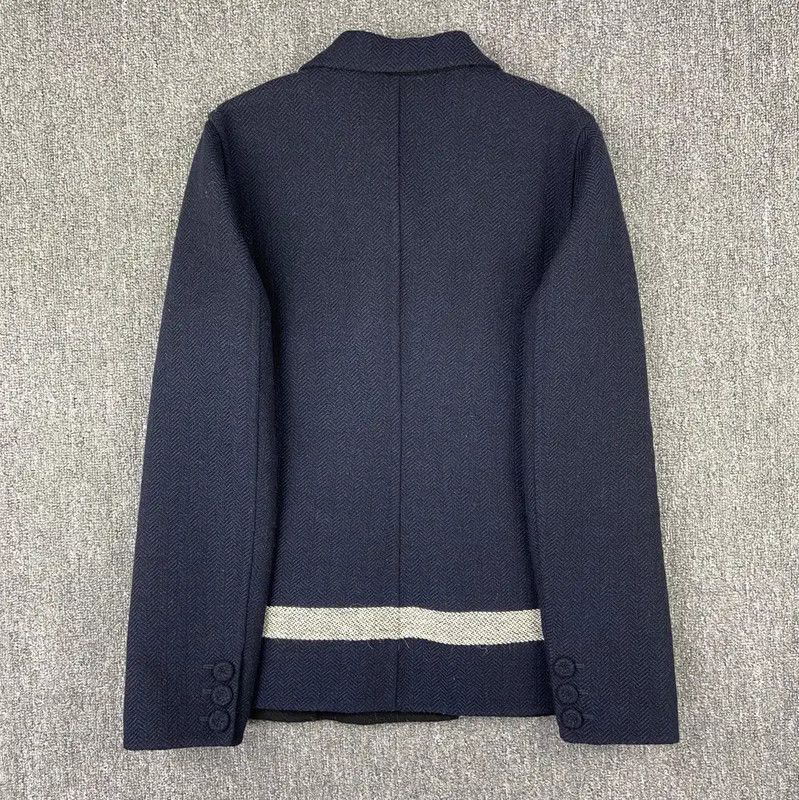 Dior Dior Women’s Navy Wool Pullover Sweater 0089 Size M / US 6-8 / IT 42-44 - 3 Thumbnail