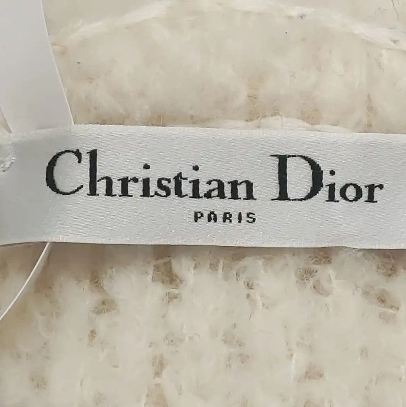 Dior Dior Wool Blend Women's Cardigan in White 0089 Size M / US 6-8 / IT 42-44 - 5 Thumbnail