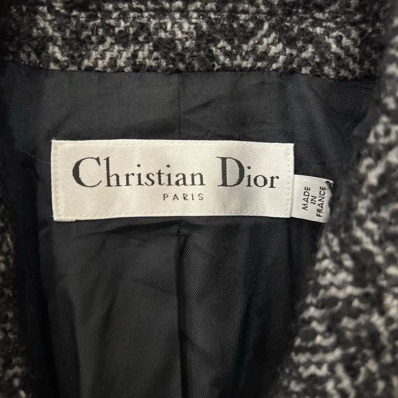 Dior Dior Gray Cotton Long Coat for Women 0089 Size L / US 10 / IT 46 - 5 Thumbnail