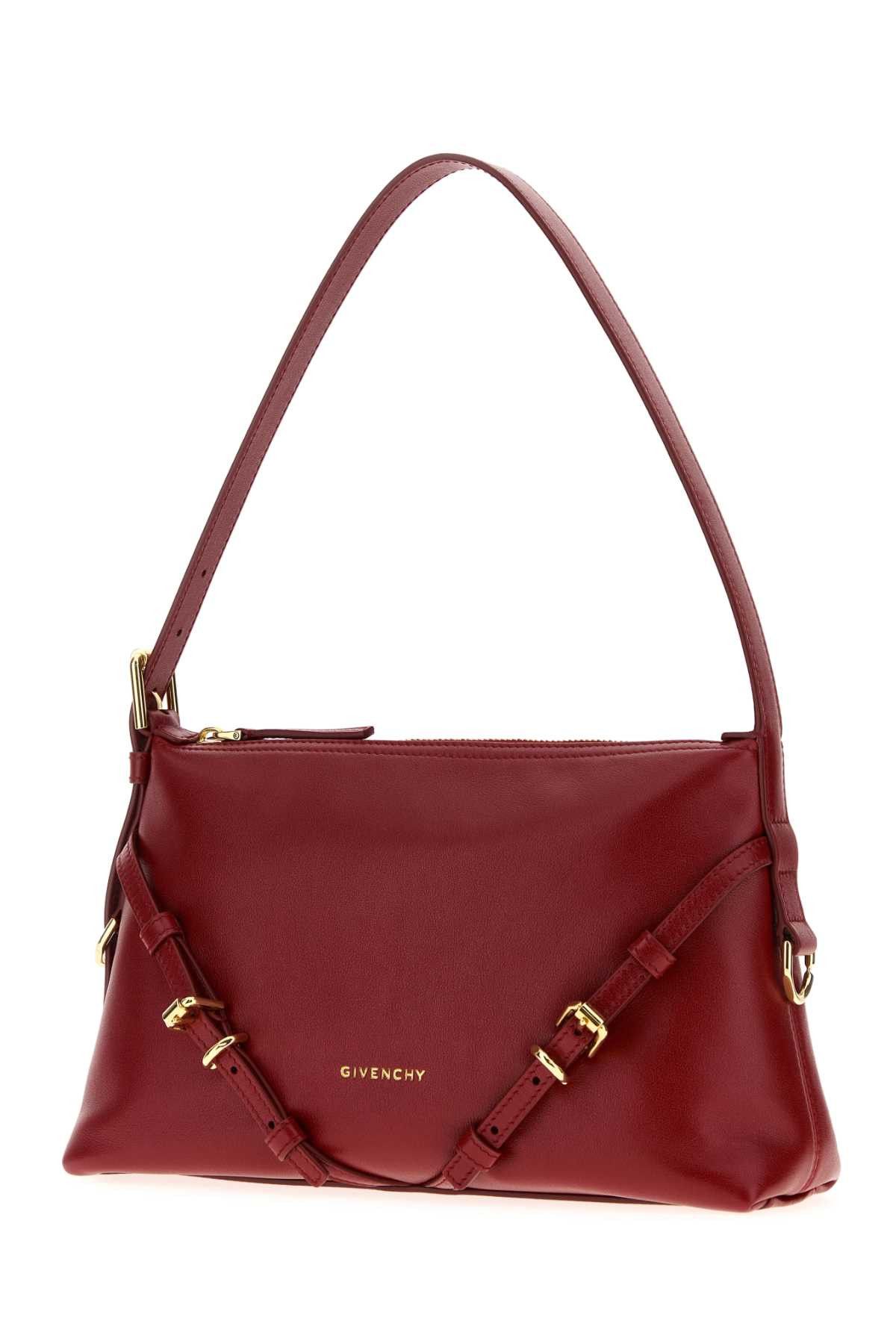 Givenchy Red Leather Mini Voyou Shoulder Bag Size ONE SIZE - 2 Thumbnail