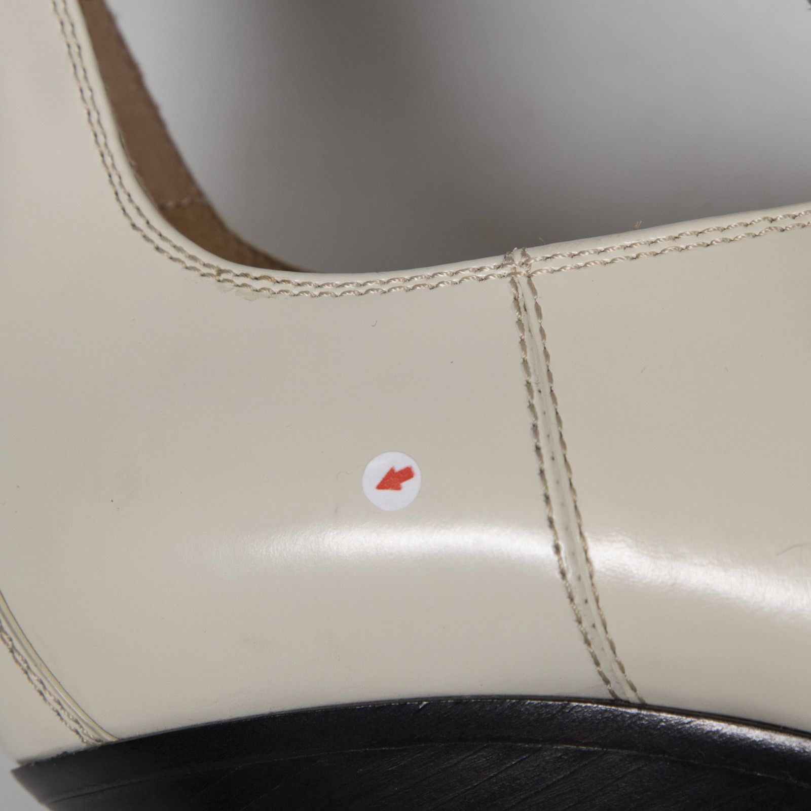 Bottega Veneta White Leather Ankle Cut Out Boots Size US 7 / IT 37 - 16 Thumbnail