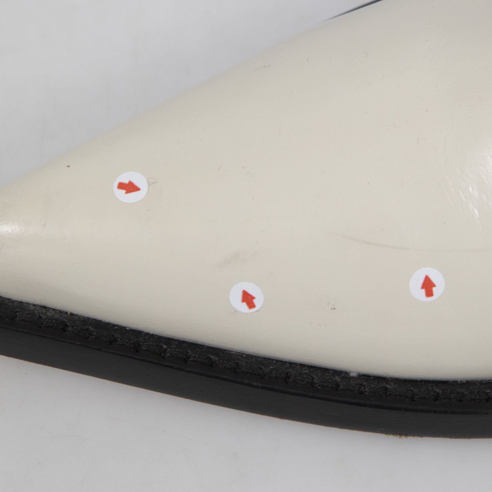 Bottega Veneta White Leather Ankle Cut Out Boots Size US 7 / IT 37 - 13 Thumbnail