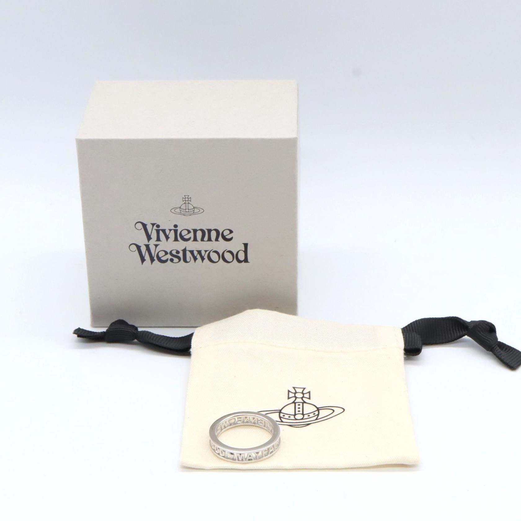 Vivienne Westwood Vivienne Westwood Vivienne Westwood Westminster Ring Silver 925 Ring Metal Ring 64040016W004M DUTY FREE for USA Size ONE SIZE - 7 Thumbnail