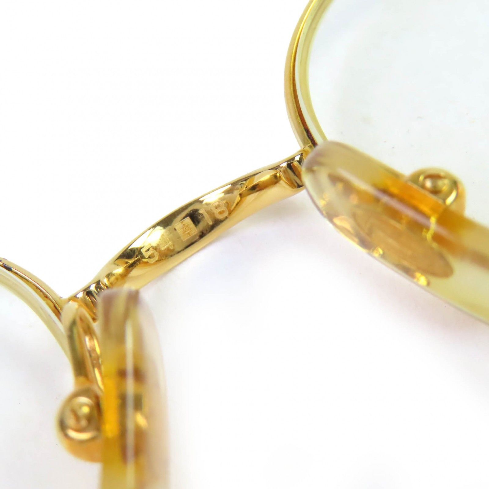 Cartier Cartier Cartier Trinity Half Rim Glasses Metal Glasses DUTY FREE for USA Size ONE SIZE - 9 Thumbnail