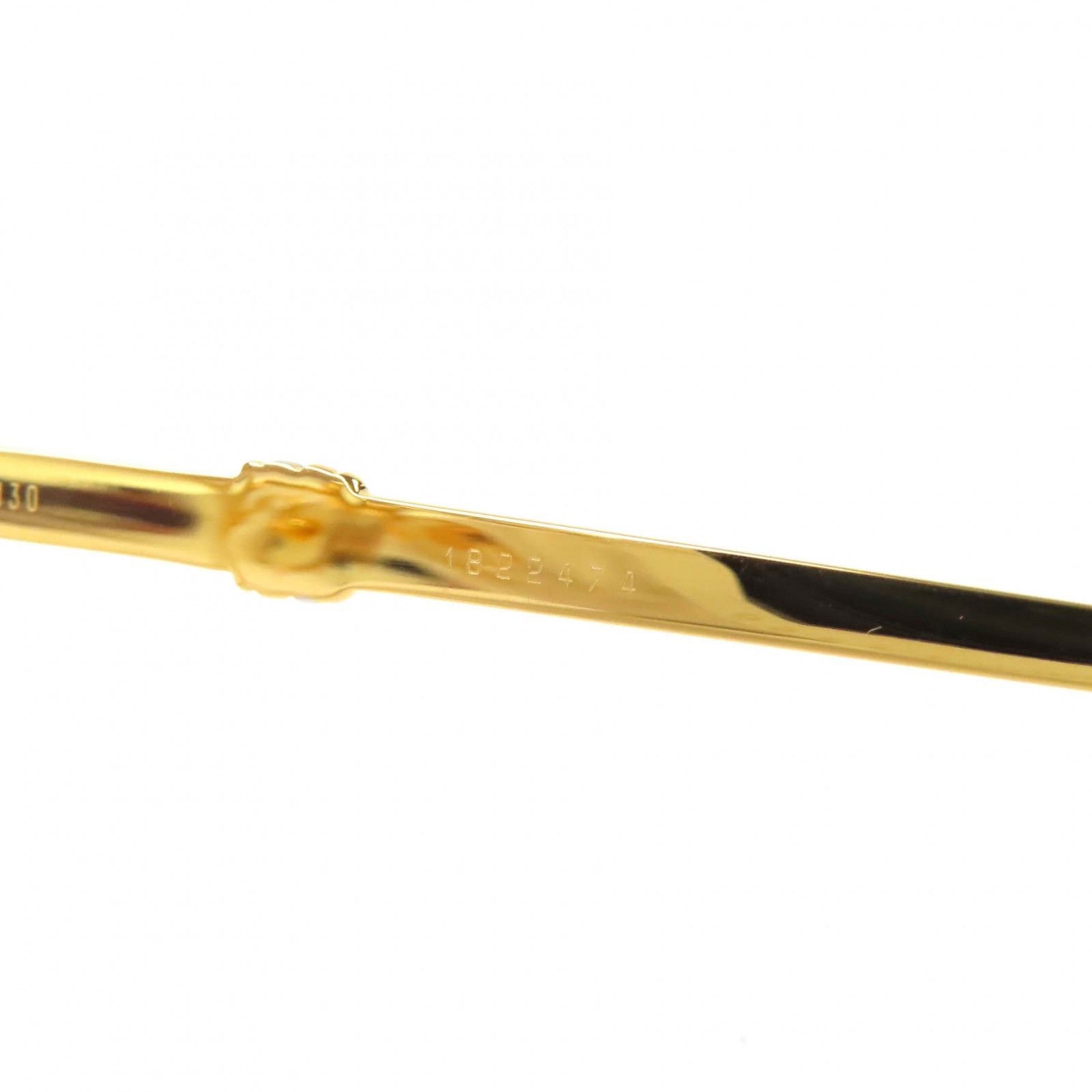 Cartier Cartier Cartier Trinity Half Rim Glasses Metal Glasses DUTY FREE for USA Size ONE SIZE - 10 Thumbnail