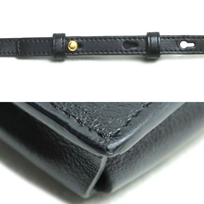 Tod\'s Tod’s T Timeless Calfskin Phone Pouch Leather Phonecase XAWTSAOV302RORB999 DUTY FREE for USA