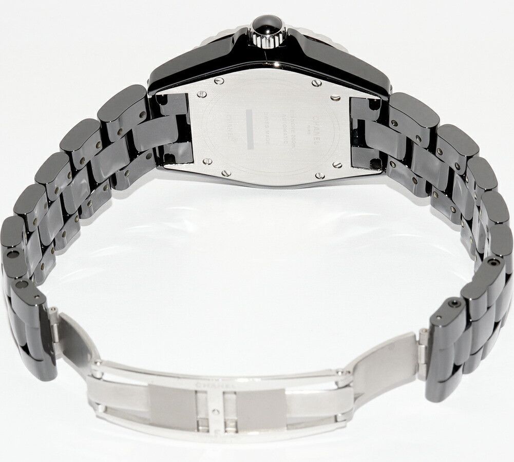 Chanel Chanel Chanel J12 Black Ceramic Ceramic Automatic H0685 DUTY FREE for USA Size ONE SIZE - 2 Thumbnail
