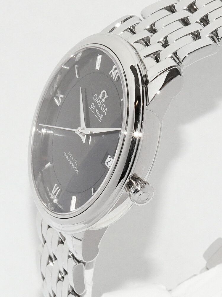 Omega Omega Omega De Ville Prestige Stainless Steel Watch Metal Automatic 424.10.37.20.01.001 DUTY FREE for USA Size ONE SIZE - 4 Thumbnail
