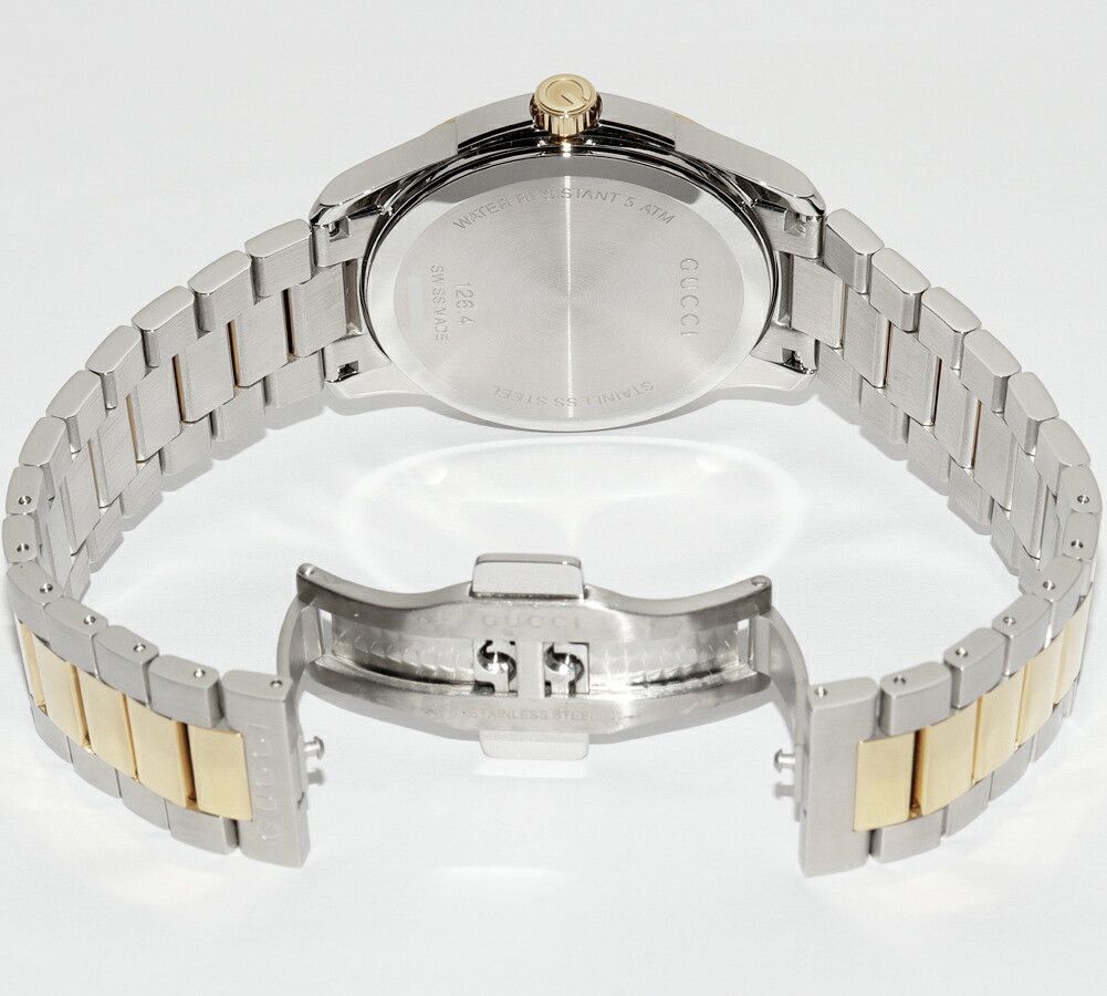 Gucci Gucci Gucci G-Timeless Stainless Steel Watch Metal Quartz YA126450 DUTY FREE for USA Size ONE SIZE - 2 Thumbnail