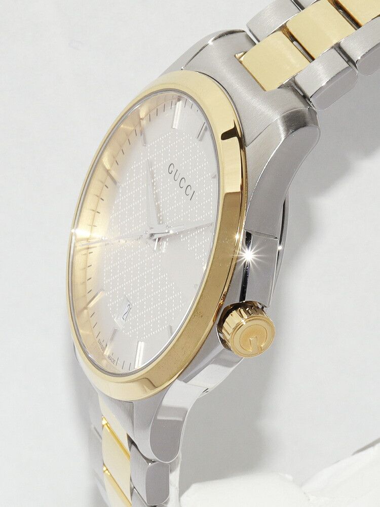 Gucci Gucci Gucci G-Timeless Stainless Steel Watch Metal Quartz YA126450 DUTY FREE for USA Size ONE SIZE - 3 Thumbnail