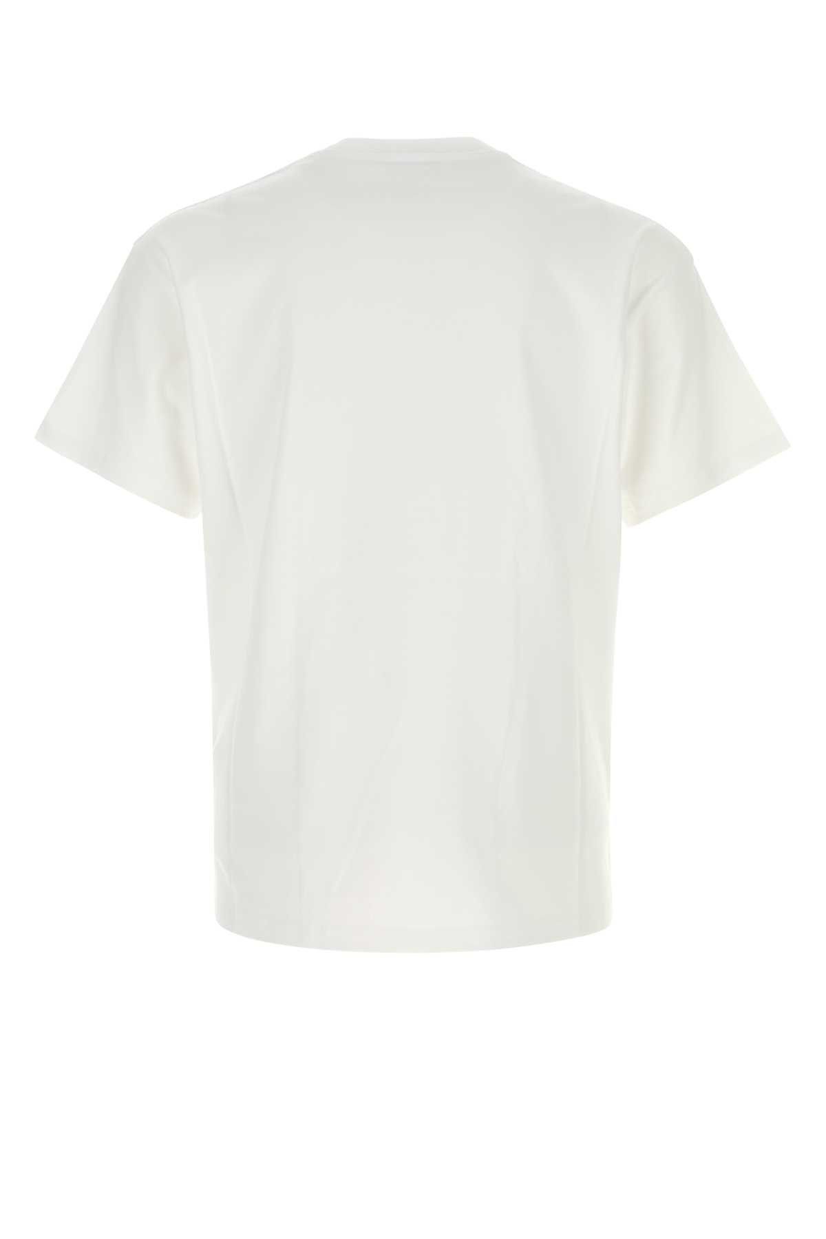 Givenchy White Cotton T-Shirt Size US L / EU 52-54 / 3 - 2 Thumbnail