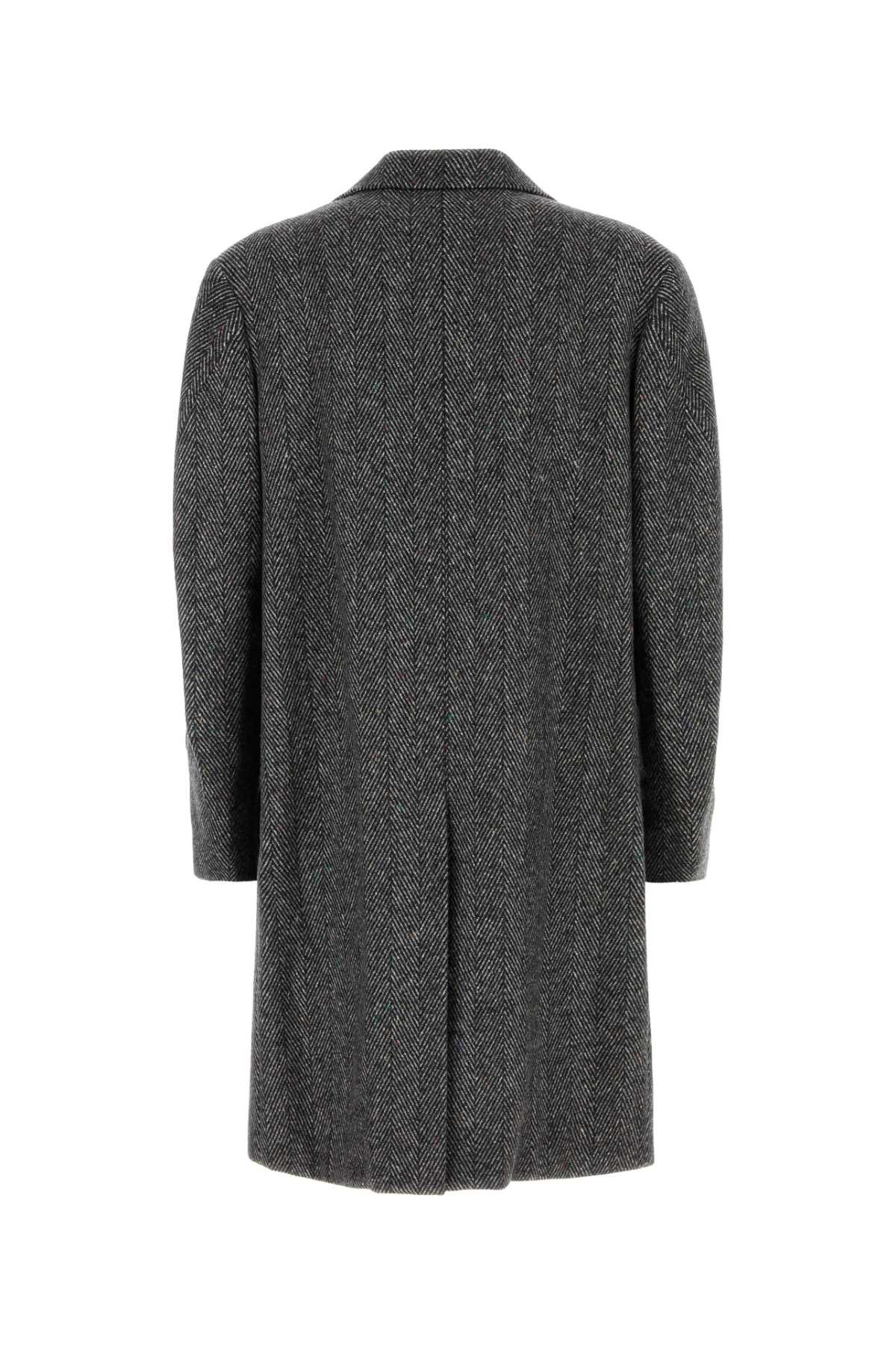 Givenchy Embroidered Wool Blend Coat Size US M / EU 48-50 / 2 - 2 Thumbnail