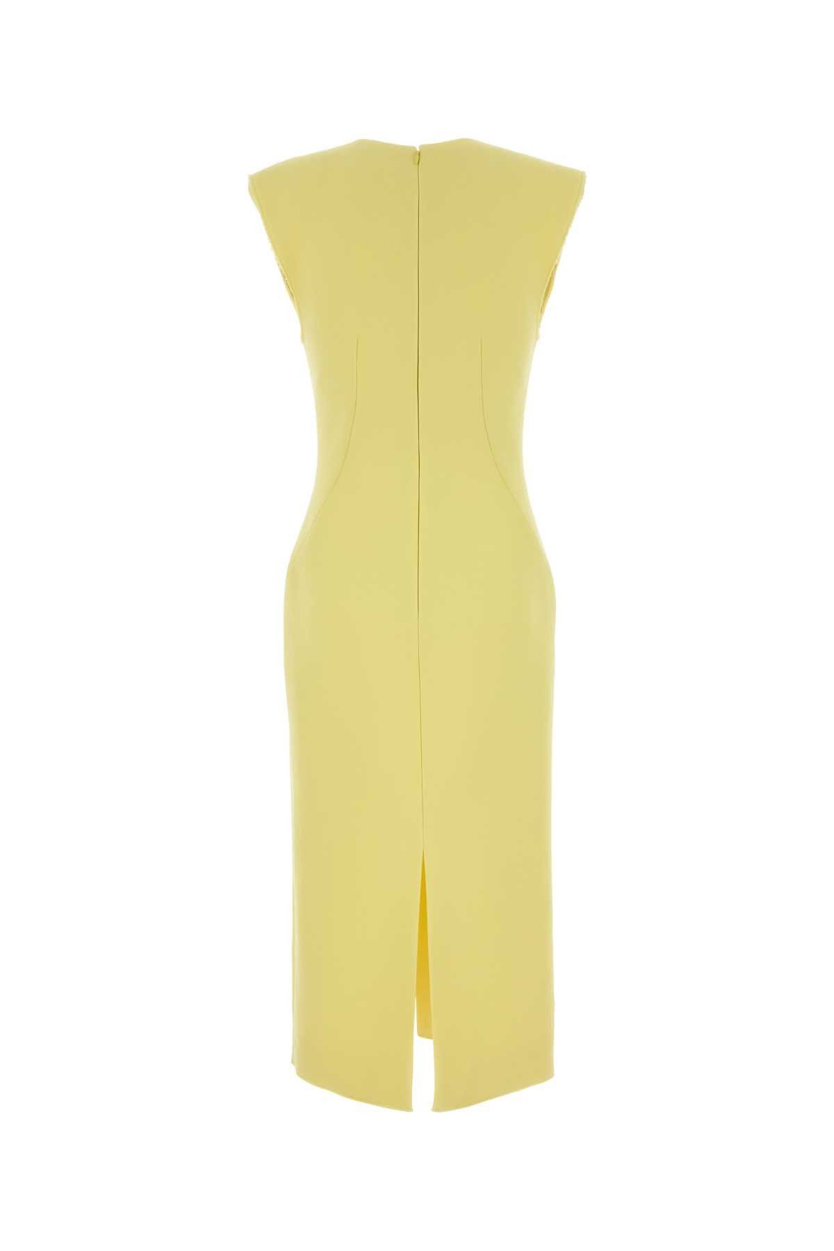 Givenchy Yellow Stretch Crepe Dress Size S / US 4 / IT 40 - 2 Thumbnail