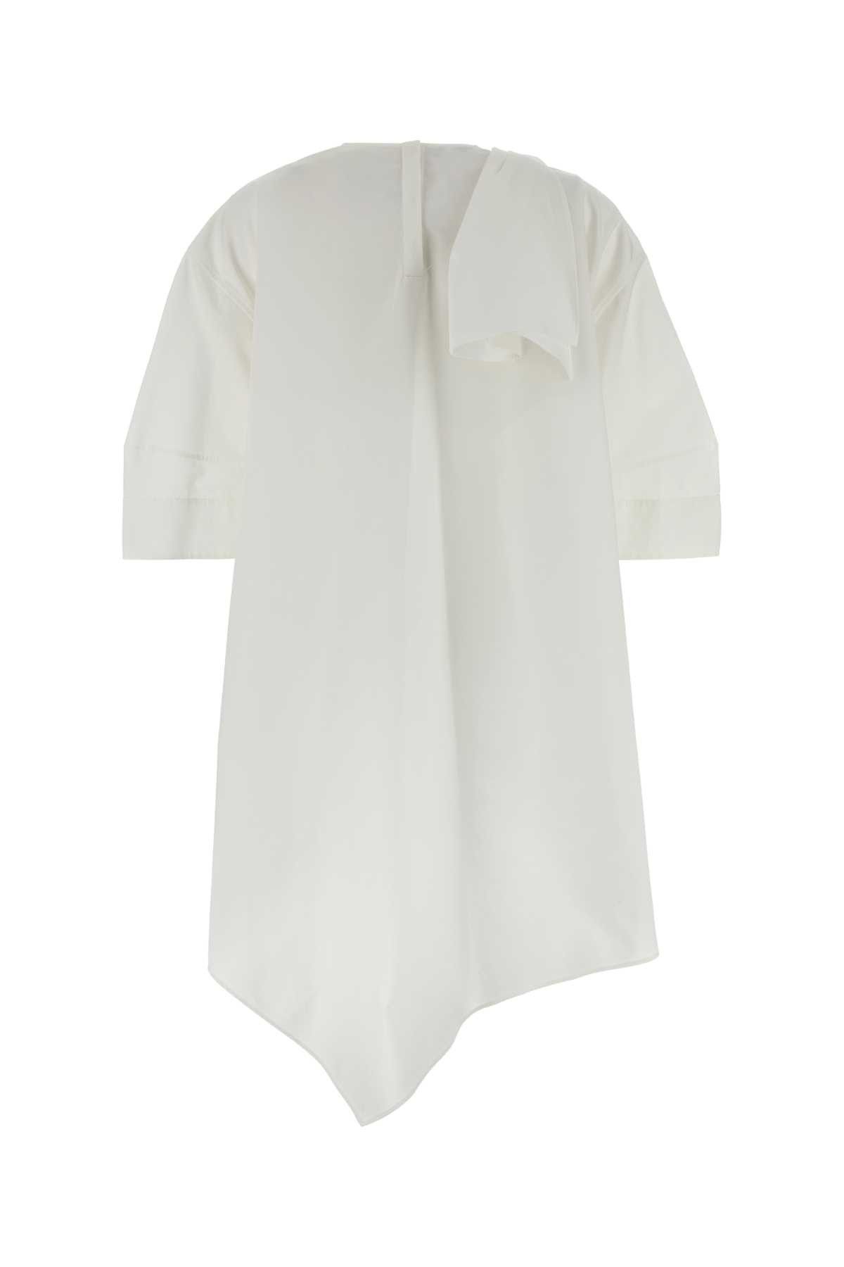 Givenchy White Poplin Mini Dress Size M / US 6-8 / IT 42-44 - 2 Thumbnail
