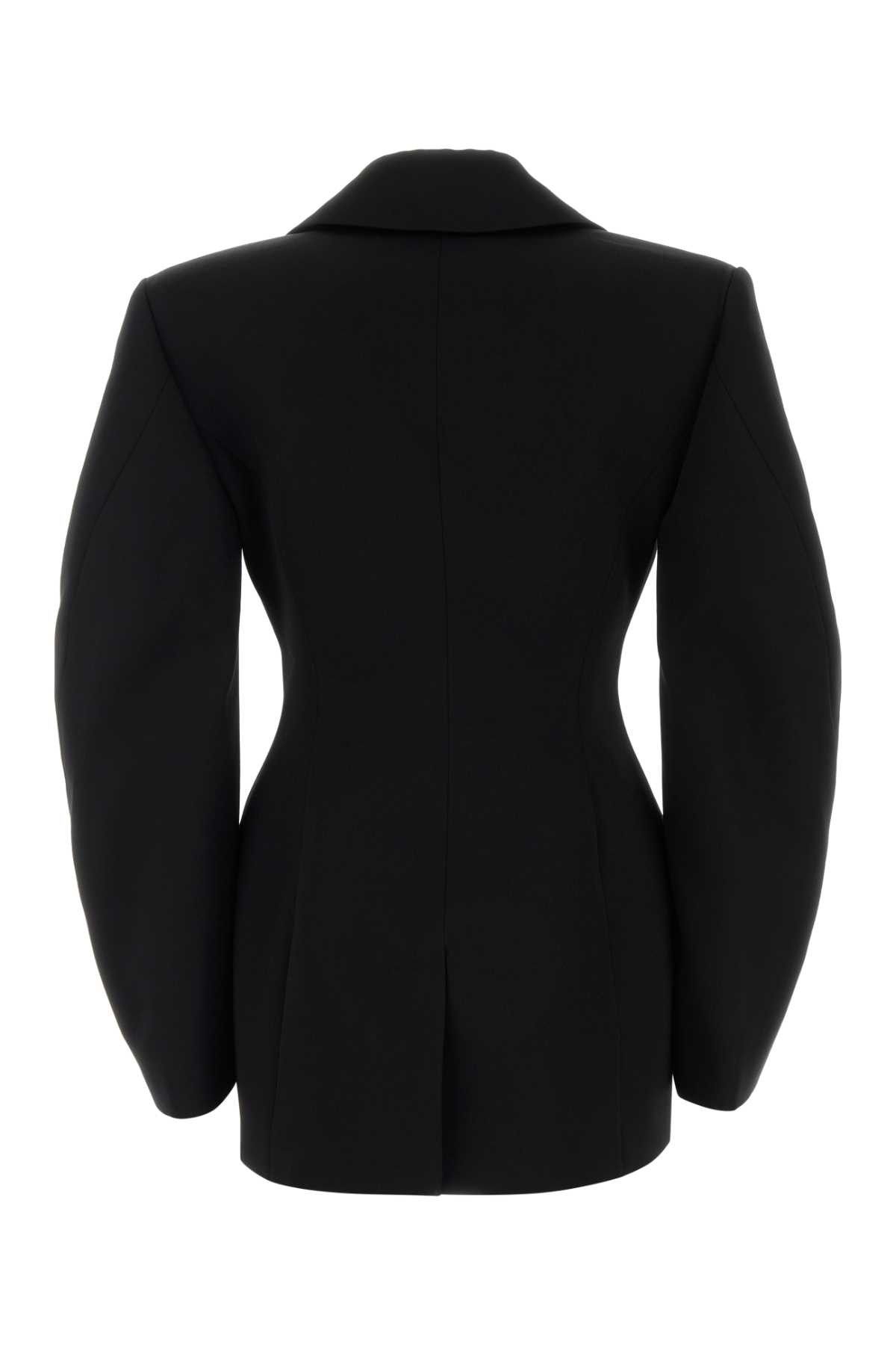 Givenchy Black Wool Blazer Size S / US 4 / IT 40 - 2 Thumbnail