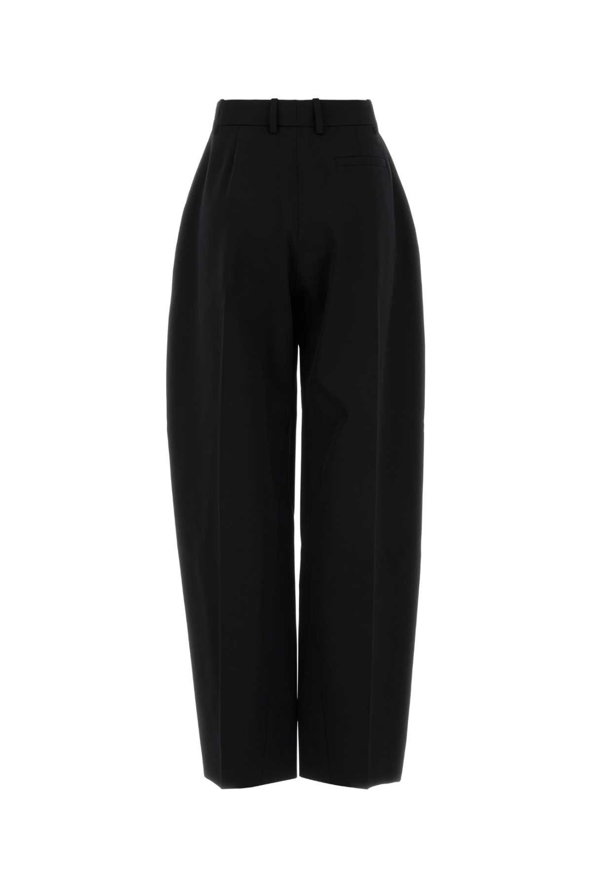 Givenchy Black Wool Wide-Leg Pant Size 27" / US 4 / IT 40 - 2 Thumbnail