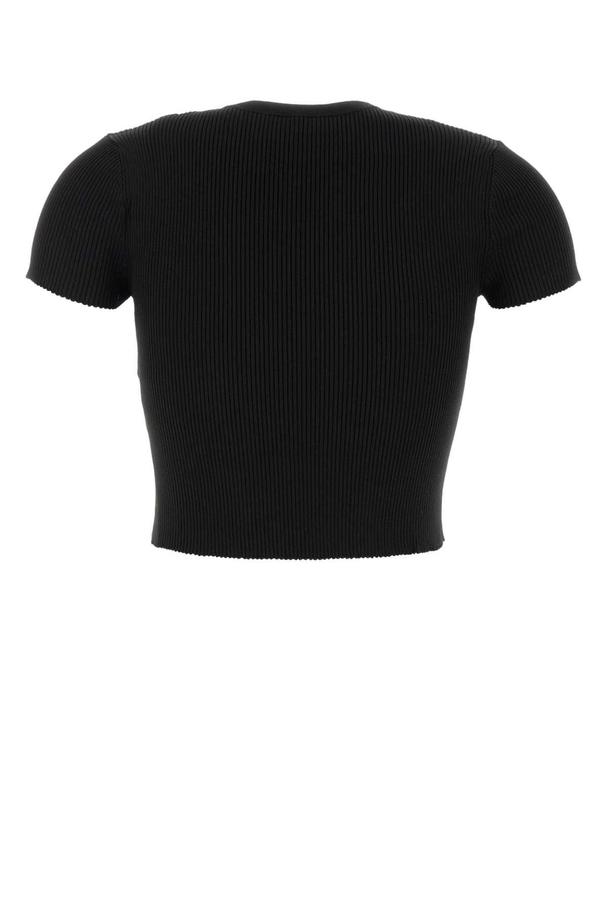 Givenchy Black Polyester T-Shirt Size M / US 6-8 / IT 42-44 - 2 Thumbnail