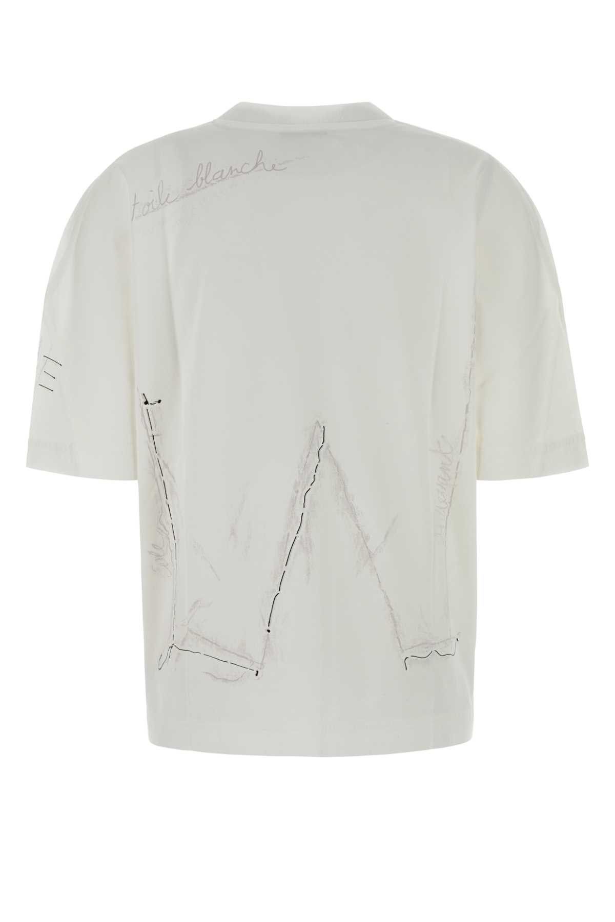 Givenchy White Cotton Oversize T-Shirt Size S / US 4 / IT 40 - 2 Thumbnail