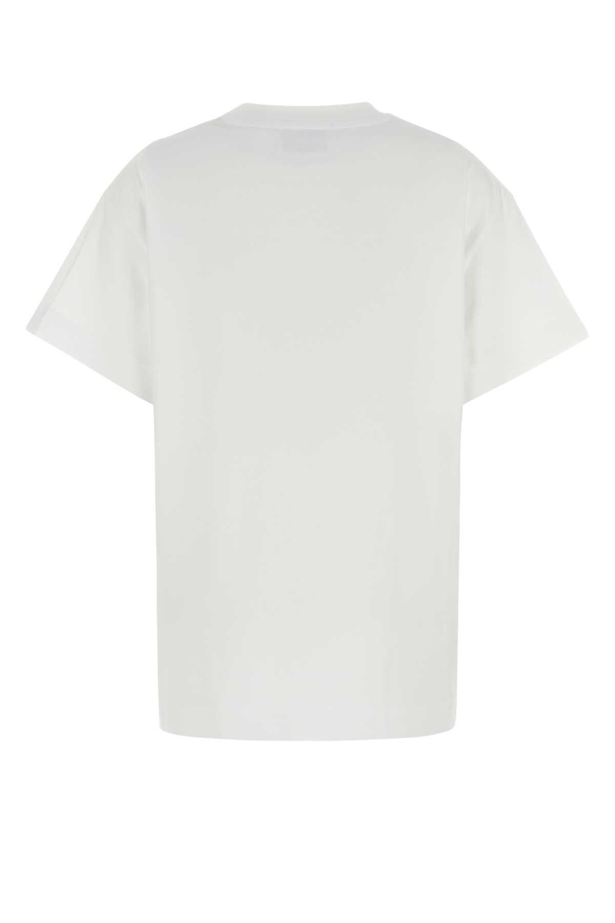 Givenchy White Cotton Oversize T-Shirt Size S / US 4 / IT 40 - 2 Thumbnail