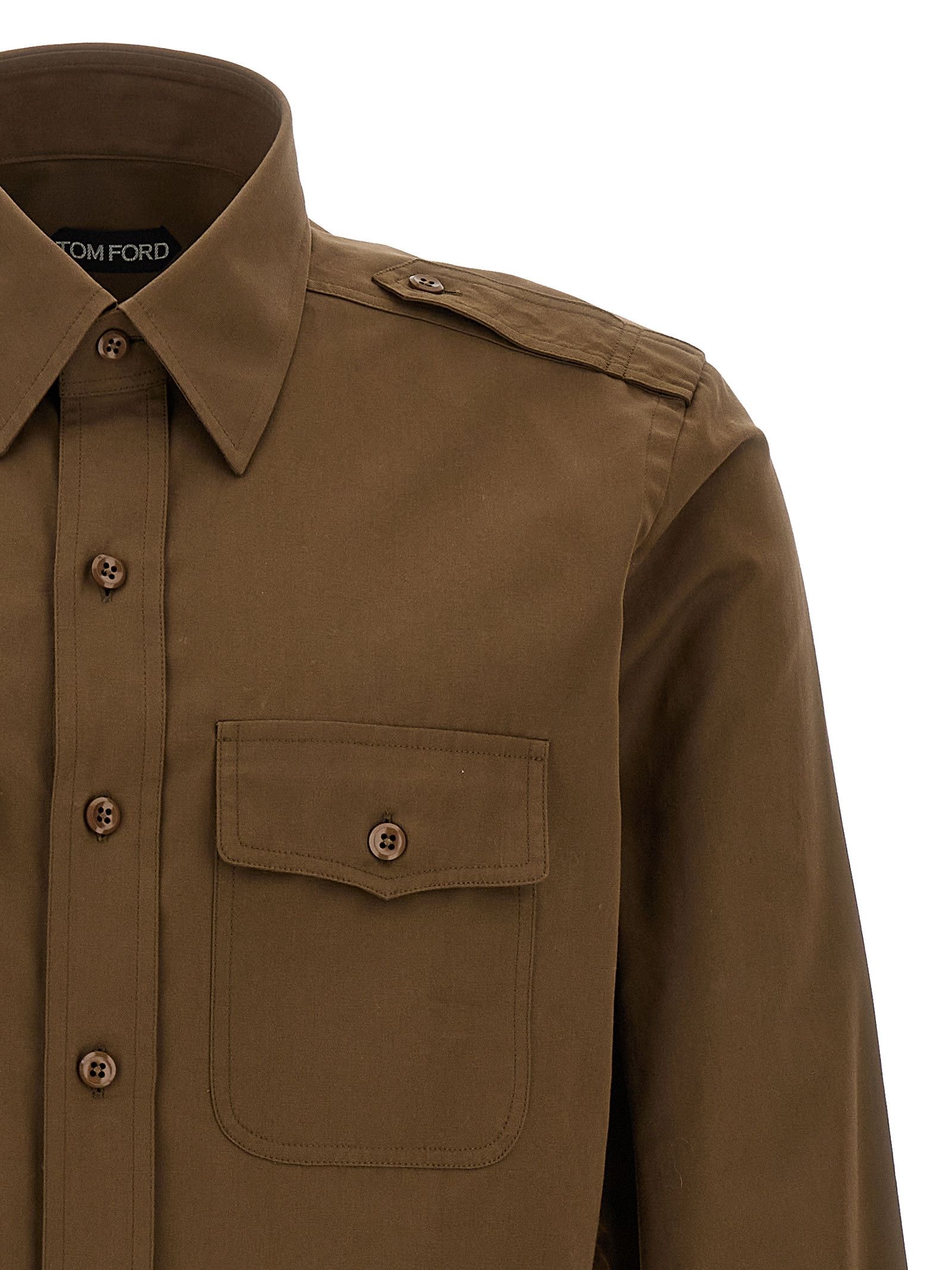 Tom Ford 'Military' Shirt Size US M / EU 48-50 / 2 - 3 Thumbnail