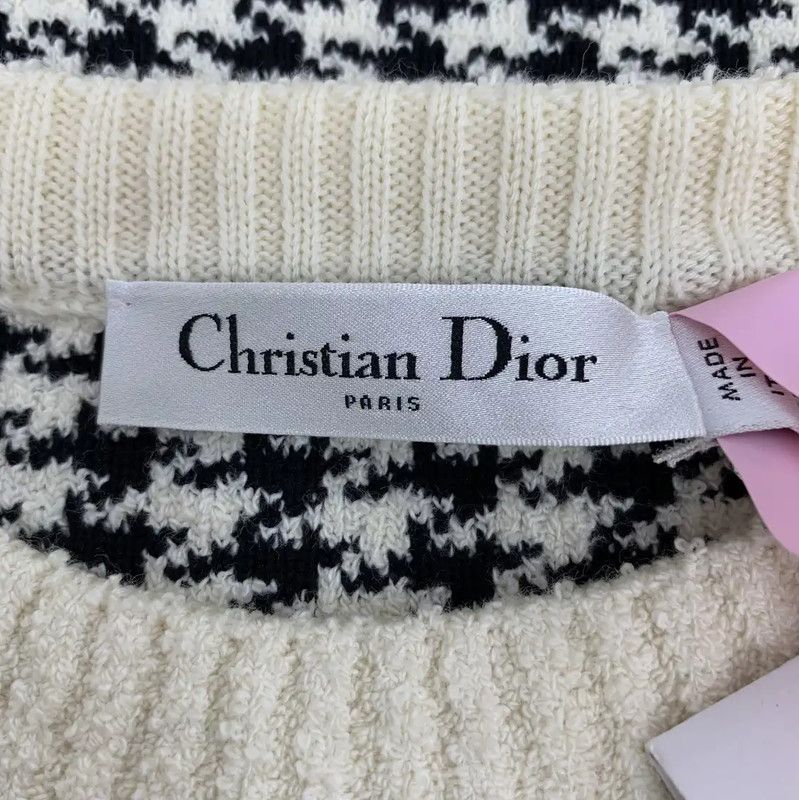 Dior Dior Color-Block Cotton Dress for Women 0089 Size S / US 4 / IT 40 - 6 Thumbnail
