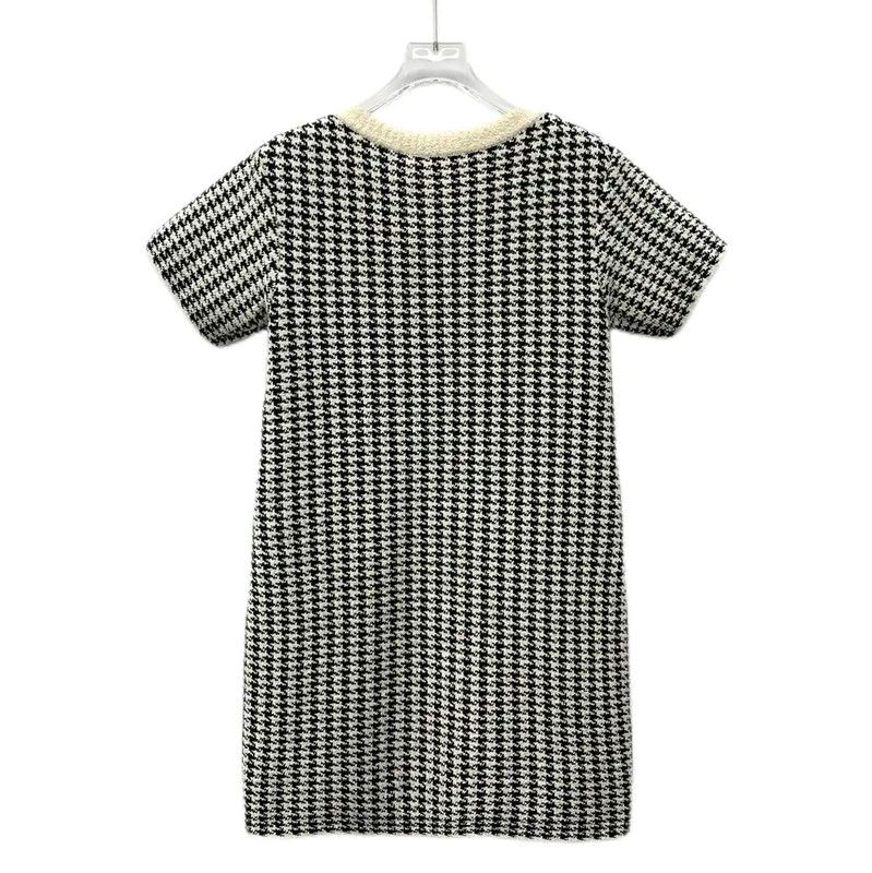 Dior Dior Color-Block Cotton Dress for Women 0089 Size S / US 4 / IT 40 - 2 Thumbnail